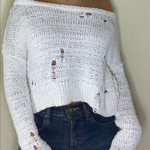 Hollister Off the shoulder sweater relaxed fit